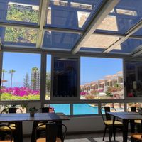 View from our table  at Platanera Restaurante & Bar in Tenerife