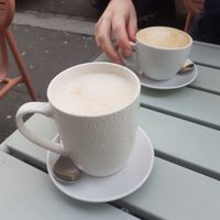 Cappuccinos at Emilie and the Cool Kids in Lille
