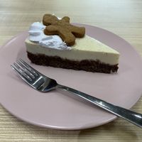 Ginger cheesecake  at Loving Hut - OC Nový Smíchov in Prague