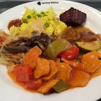 Loving Hut buffet at Loving Hut - OC Nový Smíchov in Prague