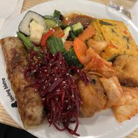 Help yourself and pay for the weight   at Loving Hut - OC Nový Smíchov in Prague