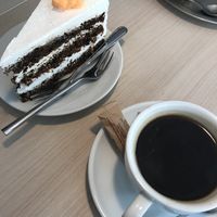  Vegan carrot cake! at Loving Hut - OC Nový Smíchov in Prague