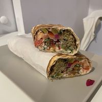 Falafel Wrap  at Falafel Bejrut in Warsaw