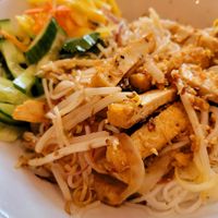 Bun Dau Phu mit Tofu at Binh's Vietnamesische Küche in Vaterstetten