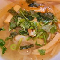 Pho Dau Phu mit Tofu at Binh's Vietnamesische Küche in Vaterstetten