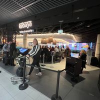 Exterior with wide isles for the baggage cart at AMS - Kebaya in Amsterdam