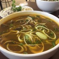Lemongrass soup at Mangala in Montreal