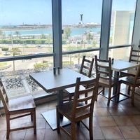 The ‘cafe'  at Organic Foods and Café in Abu Dhabi