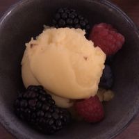 sorbet ice cream at BRA'GOÛT in Hasselt