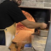 Stone oven  at Vegan Masa in Istanbul