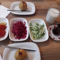 Meat balls at Vegan Masa in Istanbul