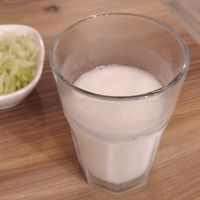 Vegan Ayran at Vegan Masa in Istanbul