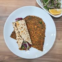 Vegan Lahmacun 🌱   at Vegan Masa in Istanbul