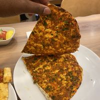 Lahmacun  at Vegan Masa in Istanbul