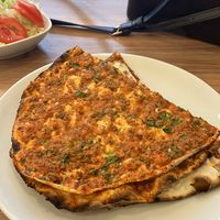 Vegan Lahmacun  at Vegan Masa in Istanbul