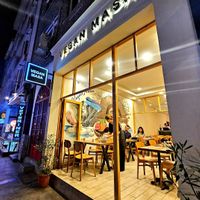 Outside at Vegan Masa in Istanbul