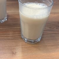 Cashew ayran  at Vegan Masa in Istanbul