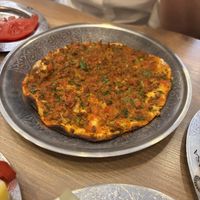 Lahmacun  at Vegan Masa in Istanbul