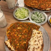 ⭐ lahmacun and ayran ⭐ 5/5 ⭐ at Vegan Masa in Istanbul