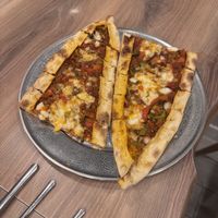 Pide  at Vegan Masa in Istanbul