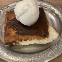 Dondurmalı Kazandibi  at Vegan Masa in Istanbul