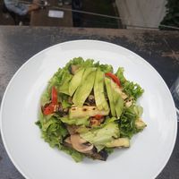 Salad at Simbio in Bucharest