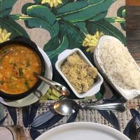 Moqueca vegetariana  at Kanoa in Ilhabela