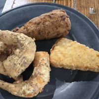 A La cart ck, shr, fish  at Imagine Vegan Cafe in Memphis