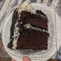Cookies and cream cake at Imagine Vegan Cafe in Memphis