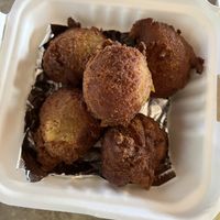 Hush Puppies   at Imagine Vegan Cafe in Memphis