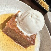 Sticky date pudding  at Paradisescape in Brunswick