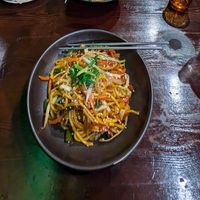 Pecking Duck noodles at Paradisescape in Brunswick
