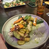 Basil pesto gnocchi   at Paradisescape in Brunswick