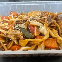 Peking duck noodles   at Paradisescape in Brunswick