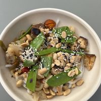 Tofu Satay Noodle Bowl  at beets&roots  in Dusseldorf