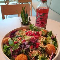 Vegan Falafel Salad at beets&roots  in Dusseldorf