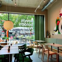 Inside at beets&roots  in Dusseldorf