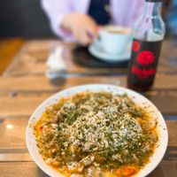 Manti at Vildan Café in Berlin