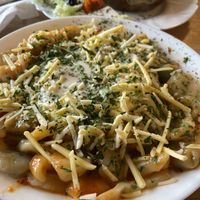 Manti (didn’t like the taste at all)  at Vildan Café in Berlin