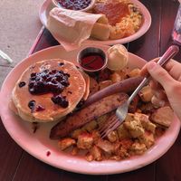 Huge portions   at Millie's Cafe in Los Angeles