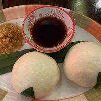 Mushroom bao buns  at Fonda Lo Que Hay in Panama City