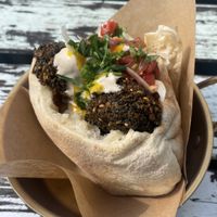 falafel peta  at Esh Pitabar in Amsterdam