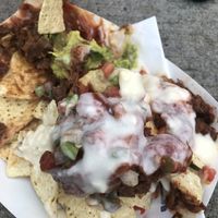 Nachos were delicious!!  at Vegan City - Citi Field in New York City