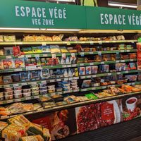 Vegan items at Rachelle Béry - Ste-Catherine Est in Montreal