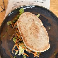 Pulled mushroom pita, very tastyy  at Kweekcafé in Haarlem
