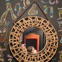 In the bathroom at Abyssinia in Paris