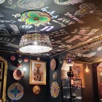 Decorations at Abyssinia in Paris