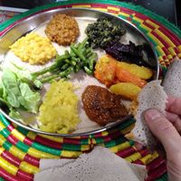 The food at Abyssinia in Paris