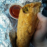 Vegan Tofu Breakfast Burrito at The Coffee House in Lincoln