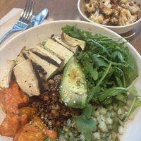 Mother Earth bowl + tofu 🌎🤍  at Flower Child in Mclean